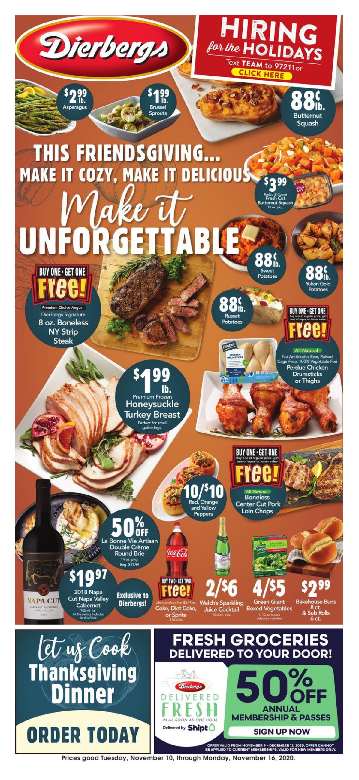 Diebergs Weekly Ad Flyer November 10 to November 16, 2020