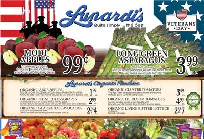 Lunardi's Weekly Ad Flyer November 10 to November 16, 2020