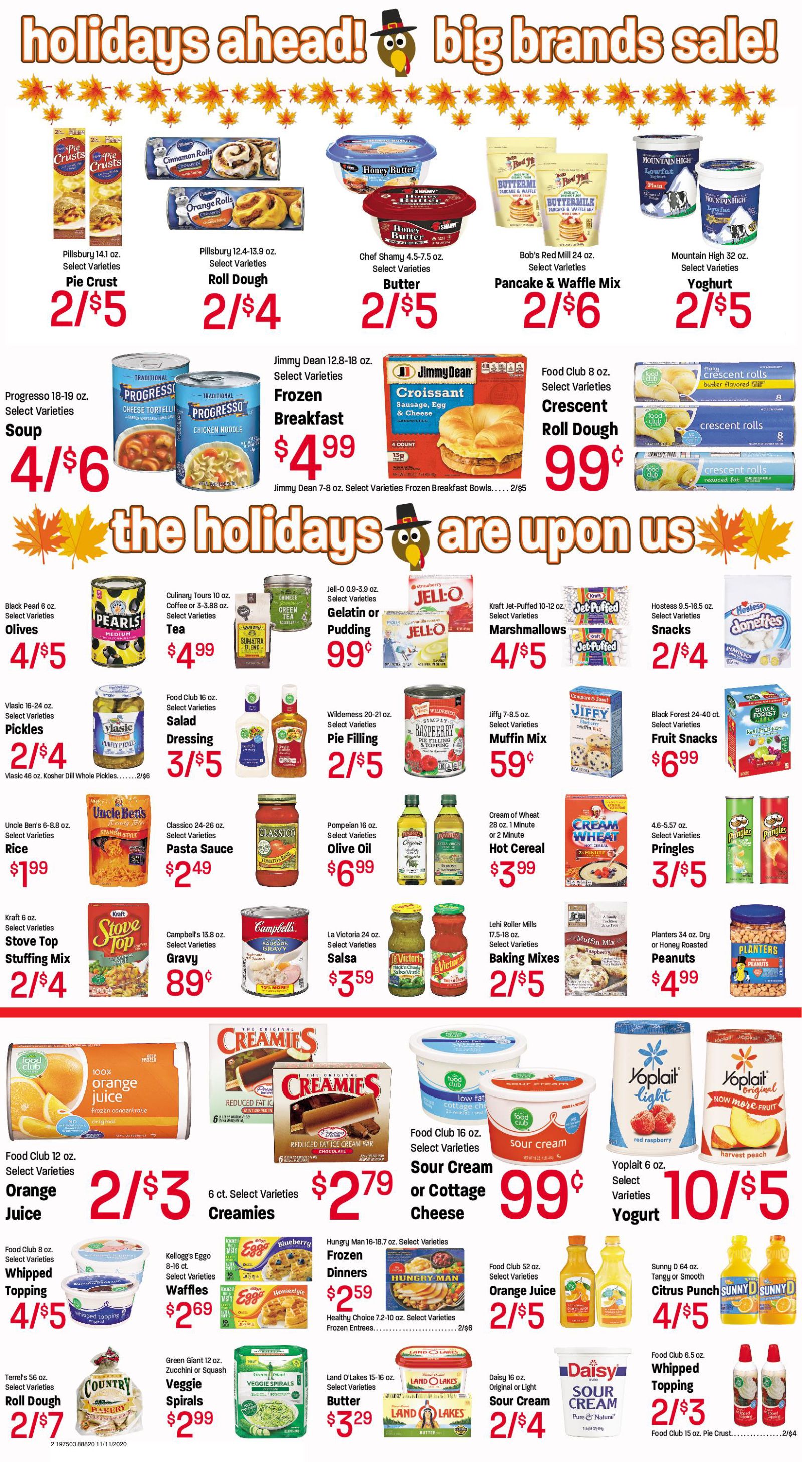 Ridley's Weekly Ad Flyer November 10 to November 16, 2020