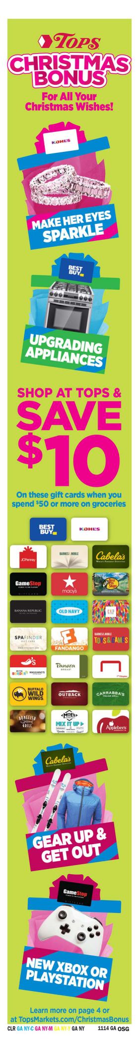 Tops Friendly Markets Weekly Ad Flyer November 10 to November 16, 2020