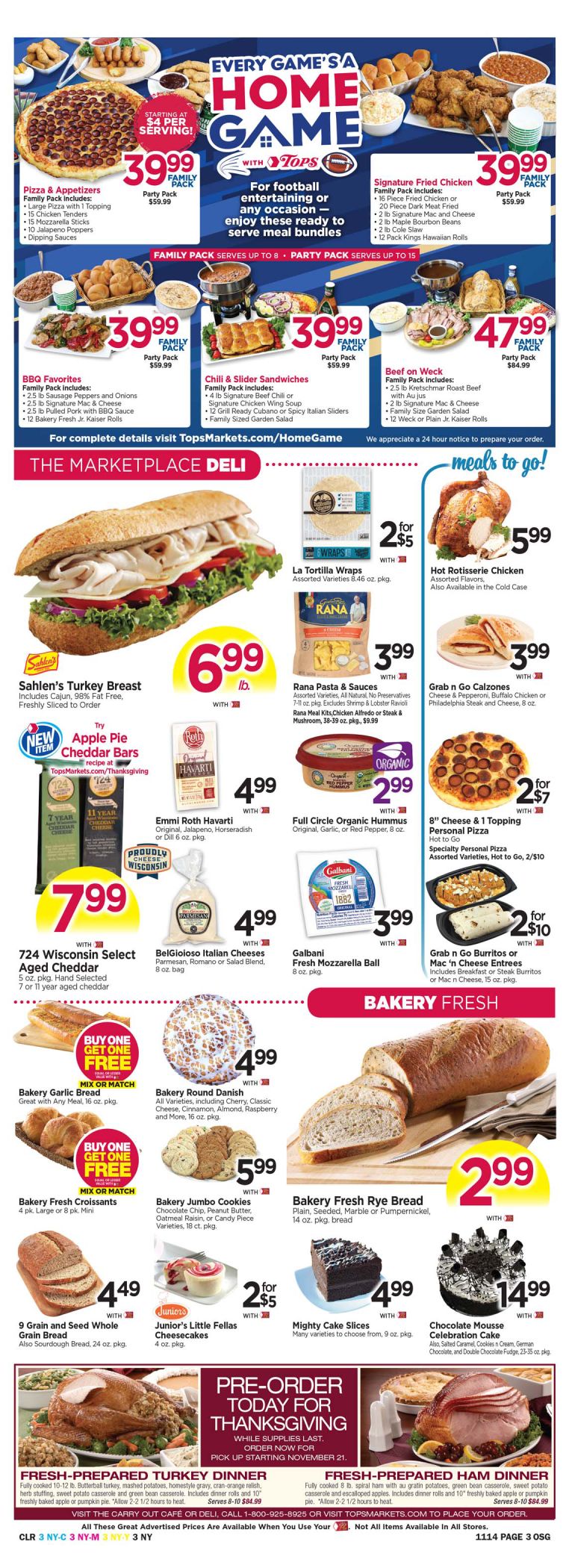 Tops Friendly Markets Weekly Ad Flyer November 10 to November 16, 2020