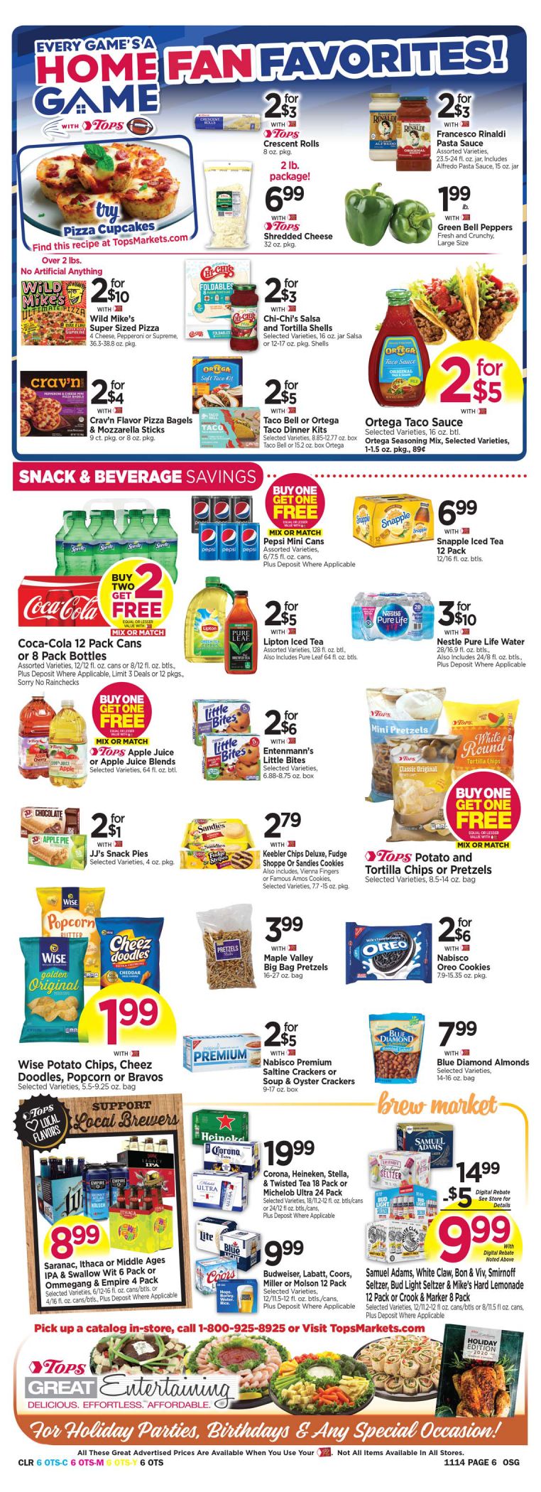 Tops Friendly Markets Weekly Ad Flyer November 10 to November 16, 2020