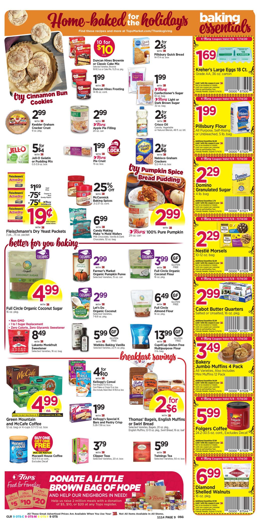 Tops Friendly Markets Weekly Ad Flyer November 10 to November 16, 2020