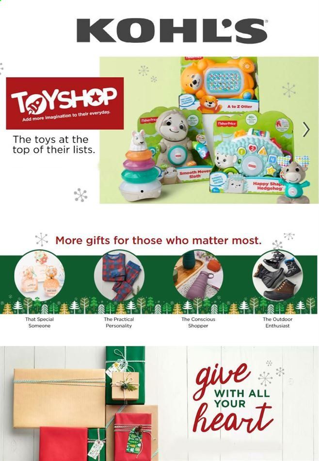 Kohl's Weekly Ad Flyer November 10 to November 17
