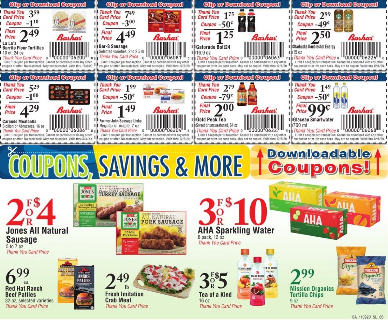 Bashas' (AZ) Weekly Ad Flyer November 9 to December 6
