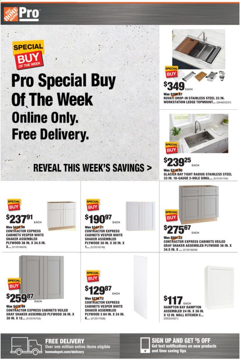 The Home Depot Weekly Ad Flyer November 9 to November 16