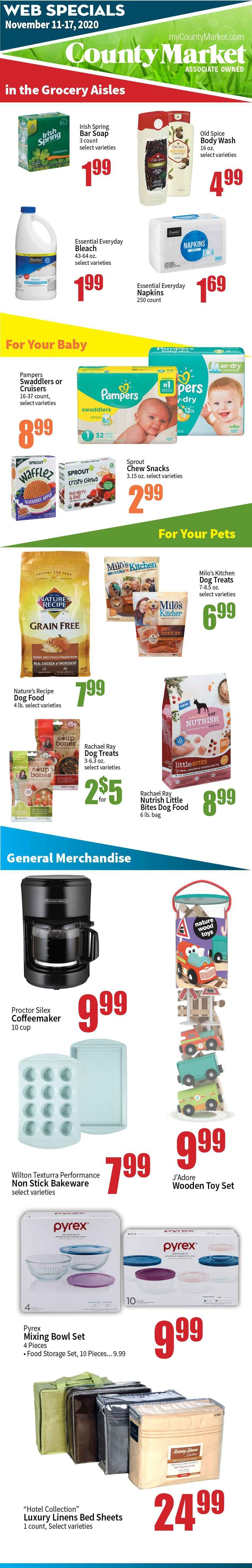 County Market Weekly Ad Flyer November 11 to November 17