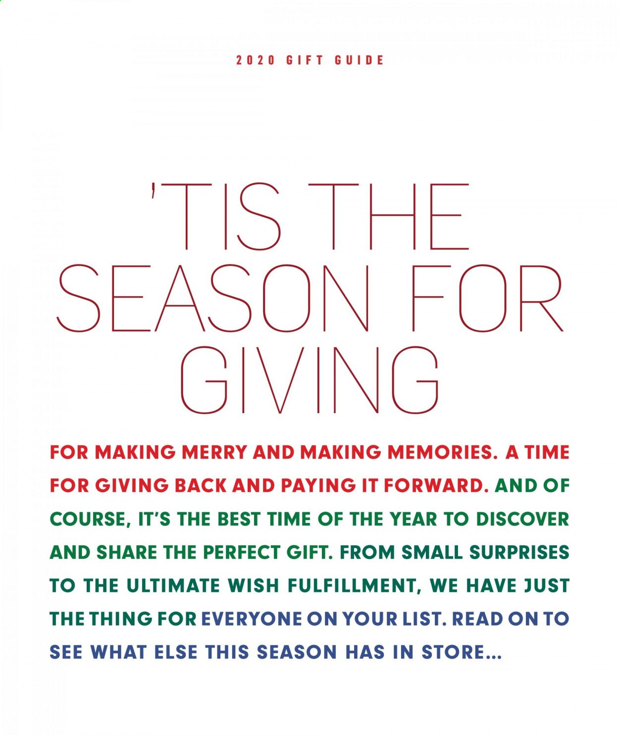 Williams-Sonoma Weekly Ad Flyer November 10 to November 17