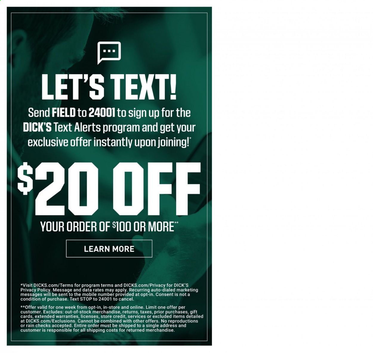 DICK'S Weekly Ad Flyer November 10 to November 21