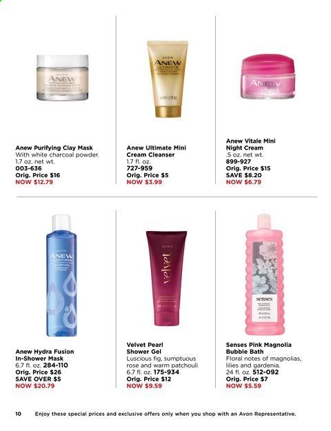 Avon Weekly Ad Flyer November 10 to November 23