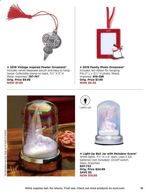 Avon Weekly Ad Flyer November 10 to November 23