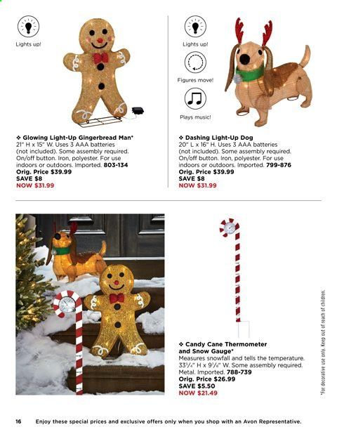 Avon Weekly Ad Flyer November 10 to November 23