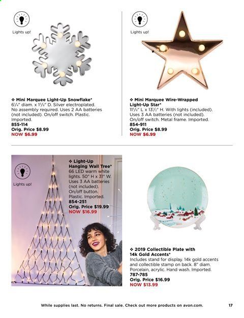 Avon Weekly Ad Flyer November 10 to November 23