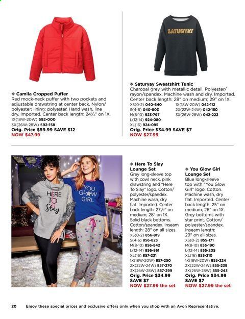 Avon Weekly Ad Flyer November 10 to November 23