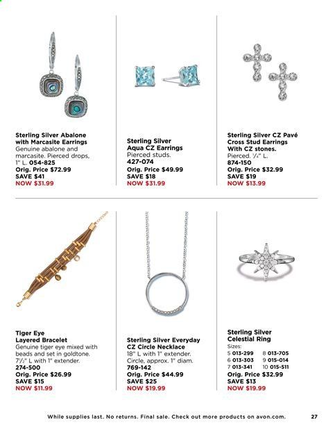Avon Weekly Ad Flyer November 10 to November 23