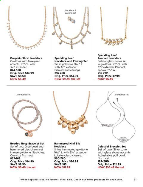Avon Weekly Ad Flyer November 10 to November 23