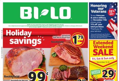 BI-LO Weekly Ad Flyer November 11 to November 17
