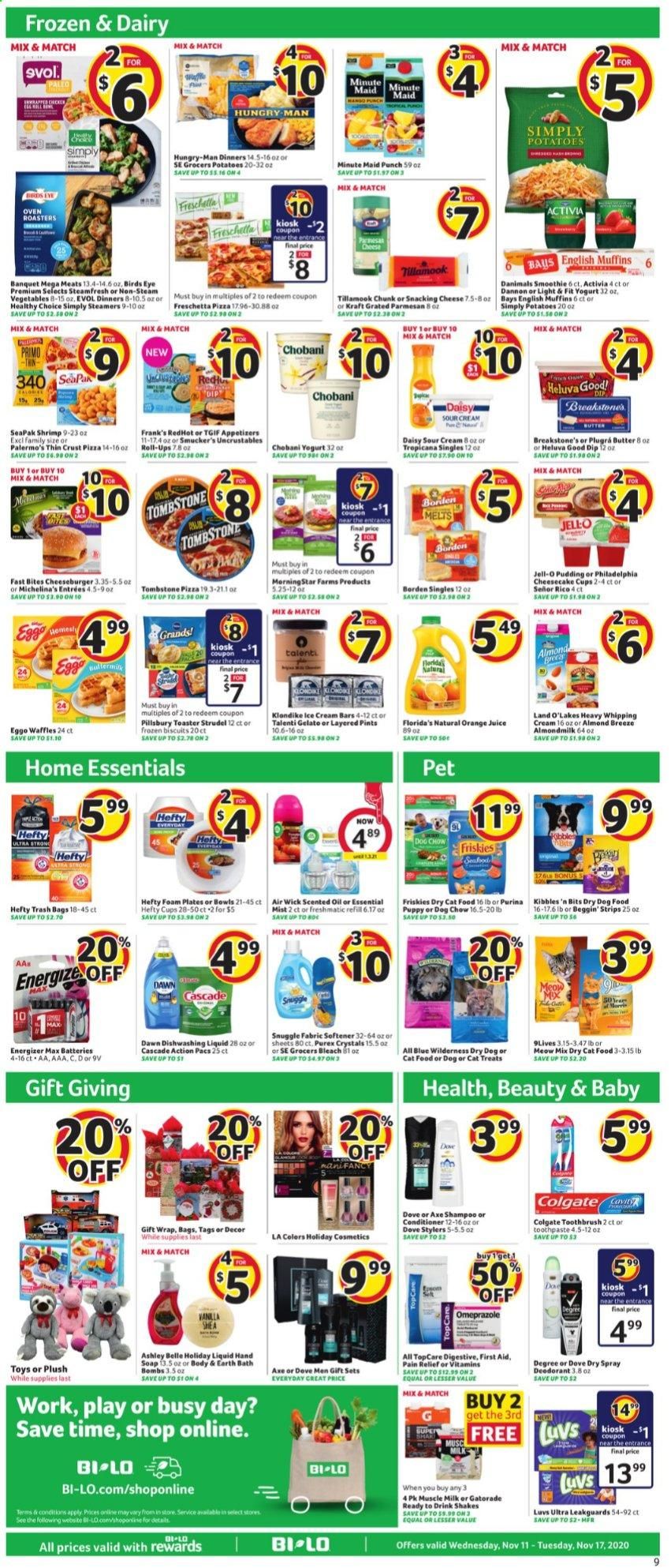 BI-LO Weekly Ad Flyer November 11 to November 17