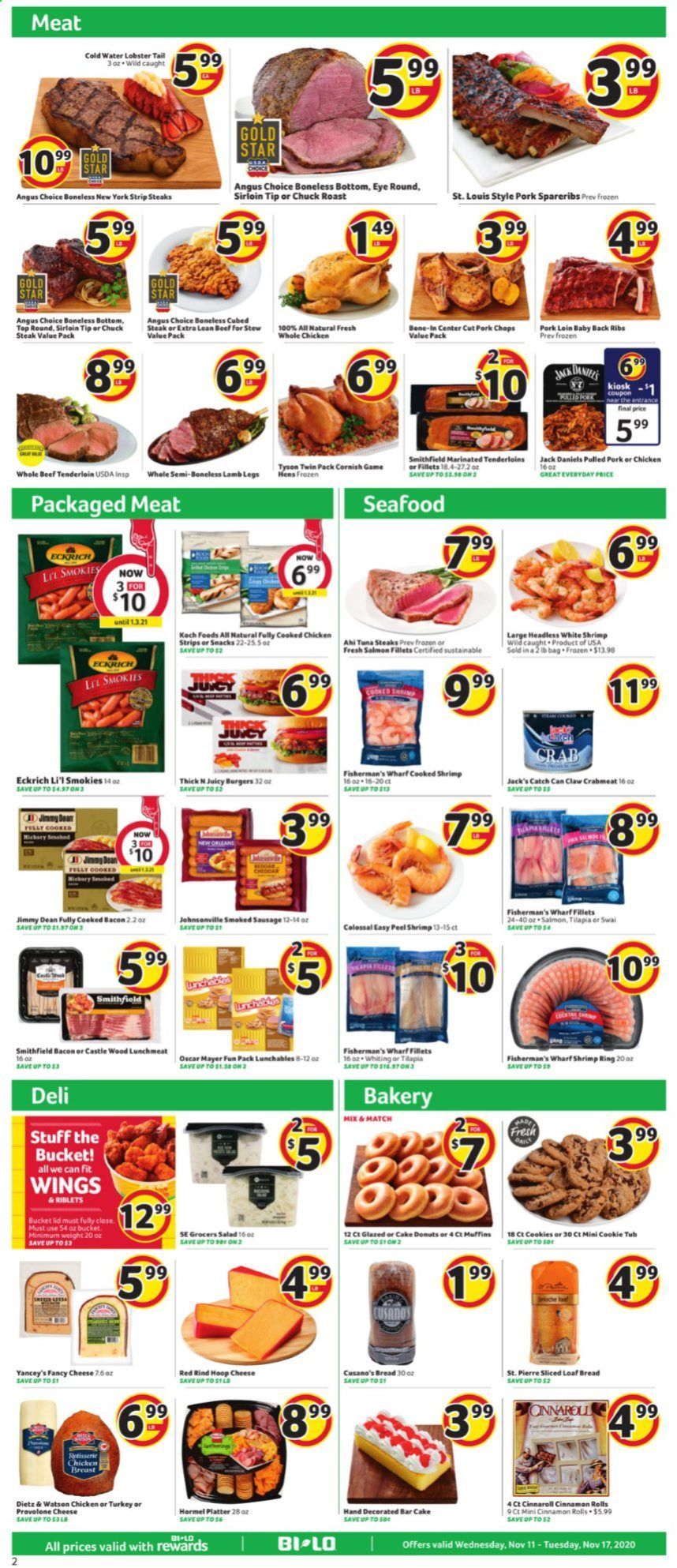 BI-LO Weekly Ad Flyer November 11 to November 17