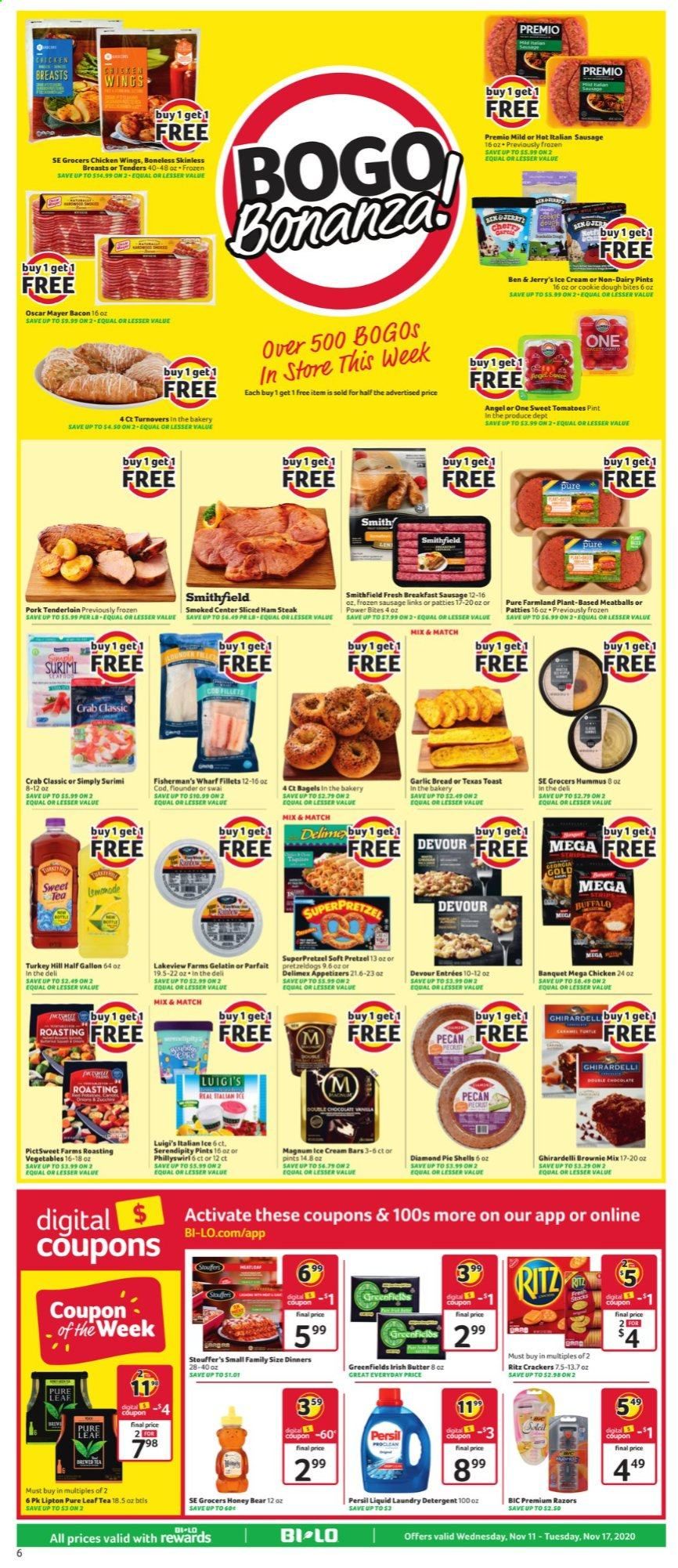 BI-LO Weekly Ad Flyer November 11 to November 17