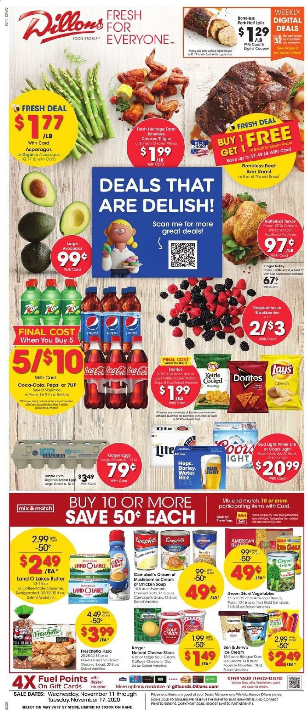 Dillons (KS) Weekly Ad Flyer November 11 to November 17