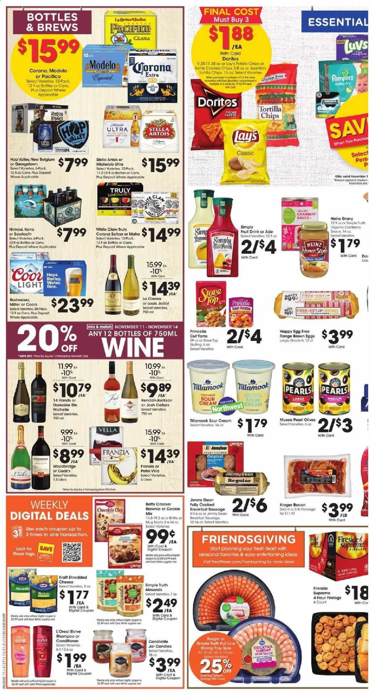 Fred Meyer (DC, DE, NJ, NY, PA, VA) Weekly Ad Flyer November 11 to November 17