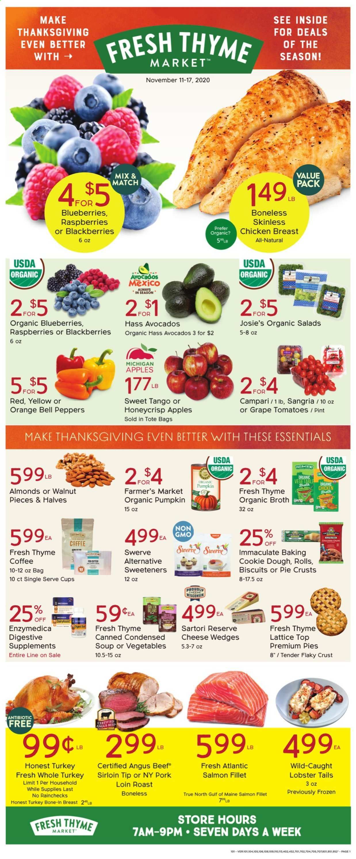 Fresh Thyme Weekly Ad Flyer November 11 to November 17