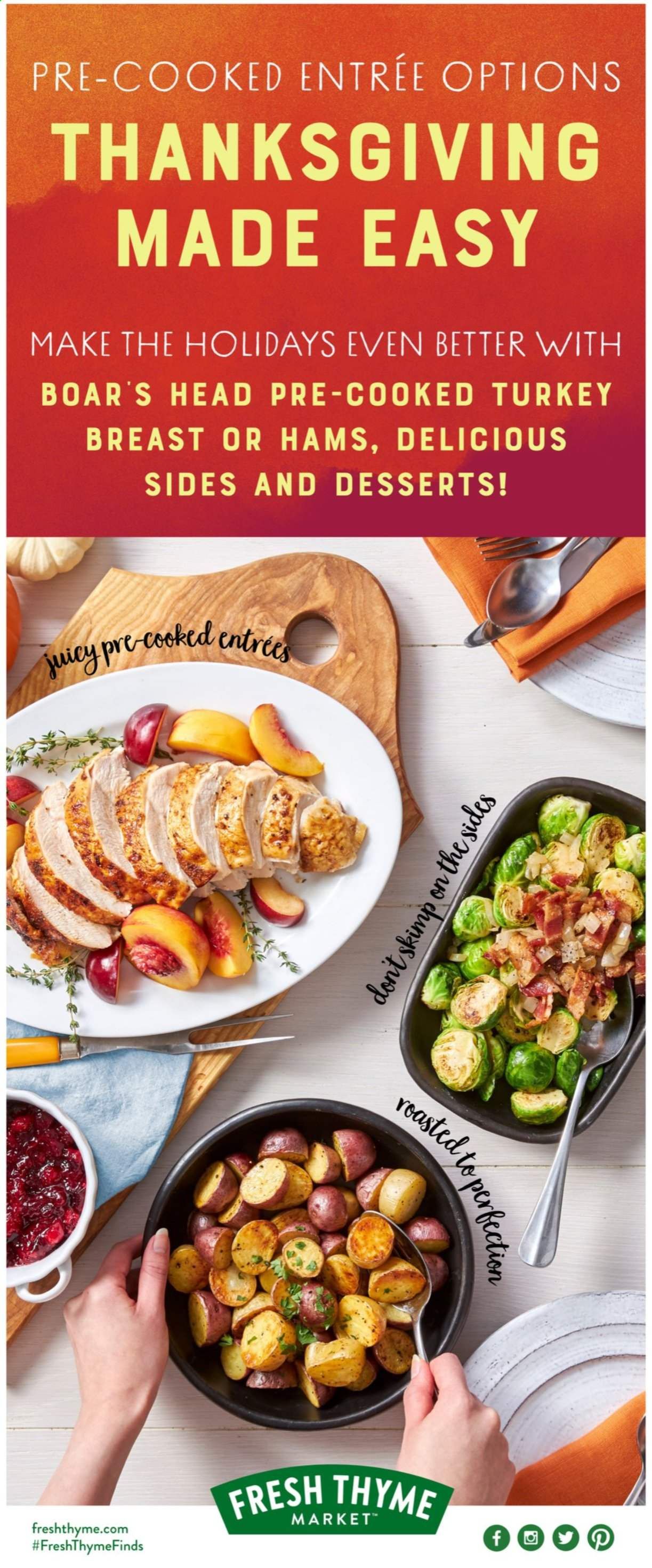 Fresh Thyme Weekly Ad Flyer November 11 to November 17