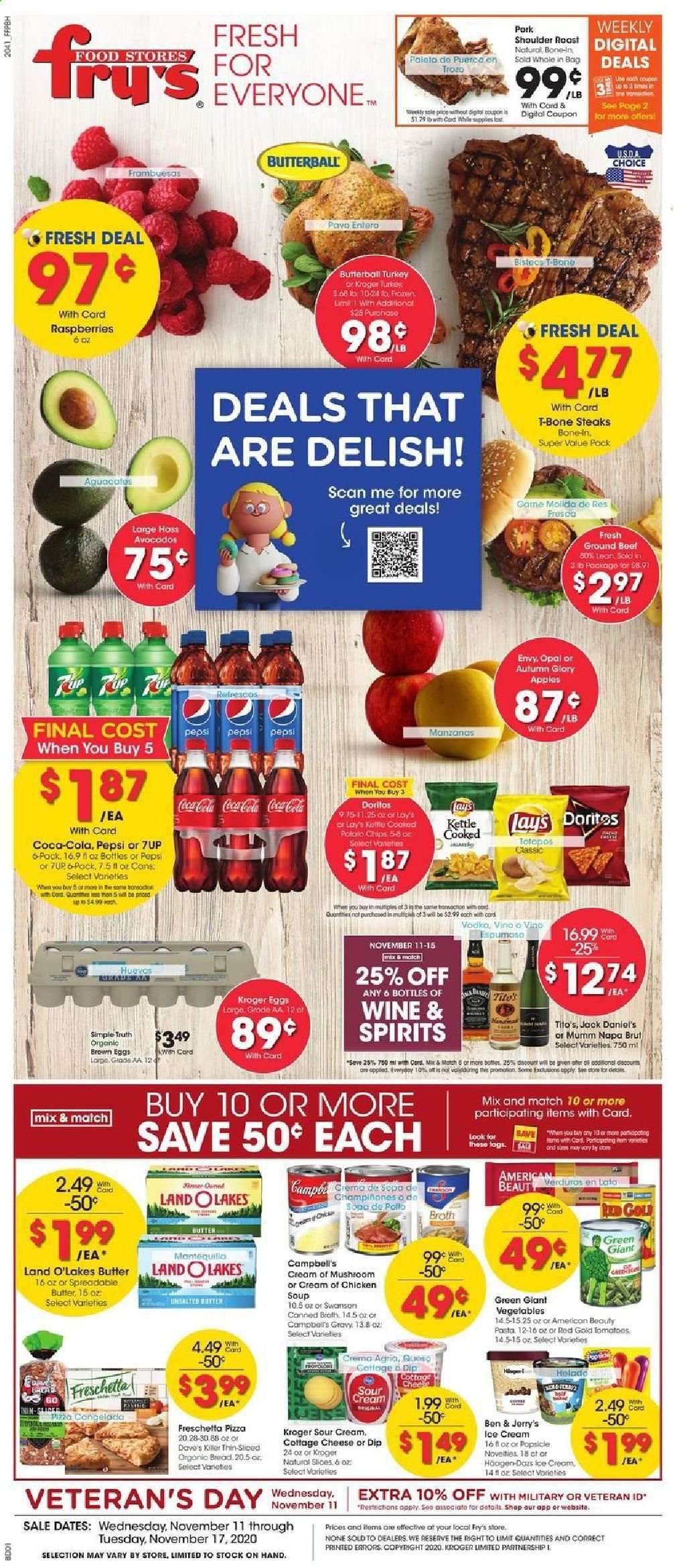 Fry’s (AZ) Weekly Ad Flyer November 11 to November 17