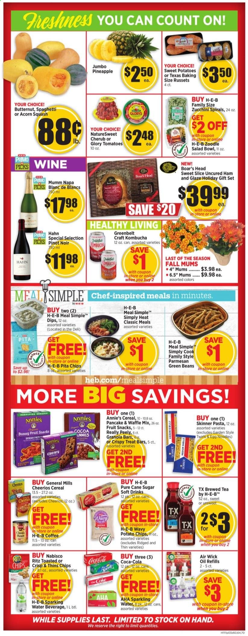 H-E-B (TX) Weekly Ad Flyer November 11 to November 17