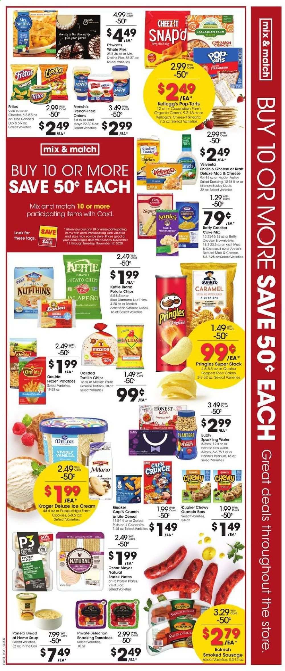 Kroger (GA, IL, LA, MI, OK, SC, TN, TX, VA) Weekly Ad Flyer November 11 to November 17