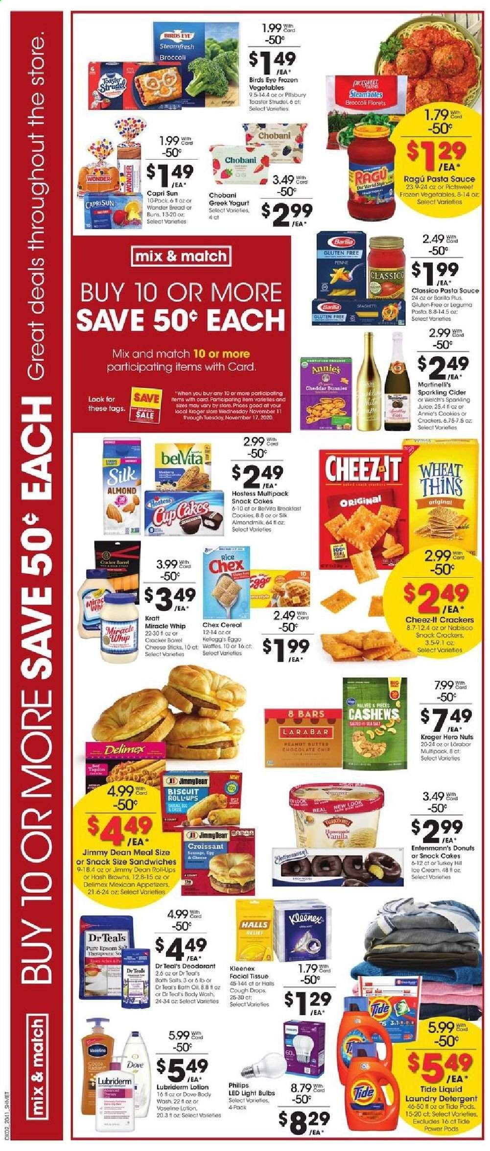 Kroger (GA, IL, LA, MI, OK, SC, TN, TX, VA) Weekly Ad Flyer November 11 to November 17