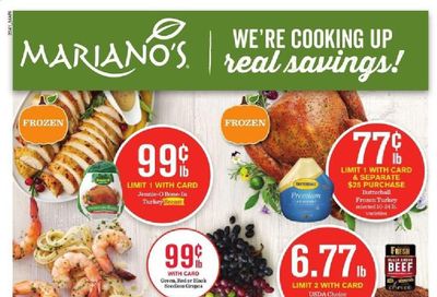 Mariano’s Weekly Ad Flyer November 11 to November 17