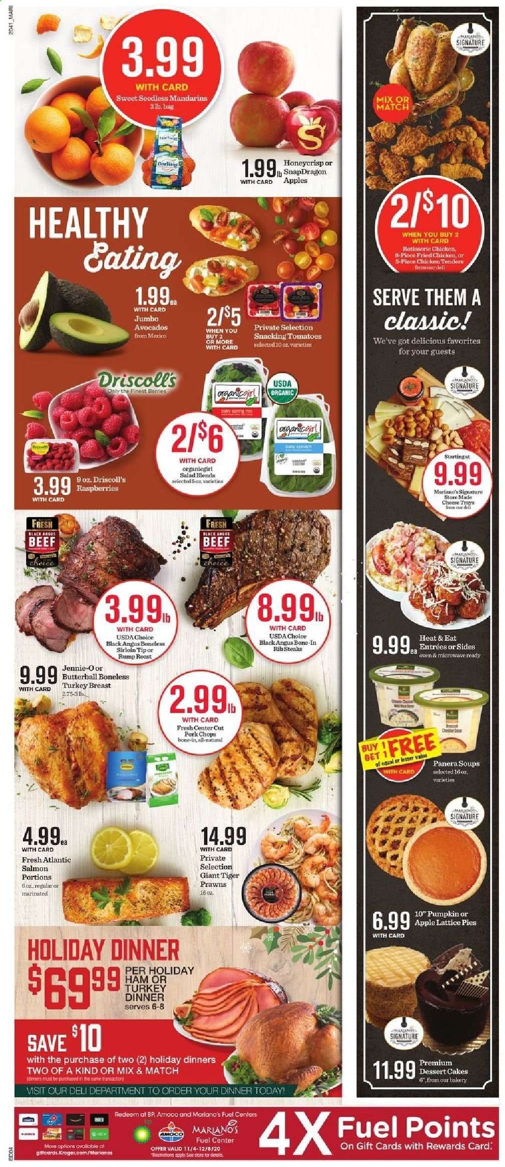 Mariano’s Weekly Ad Flyer November 11 to November 17