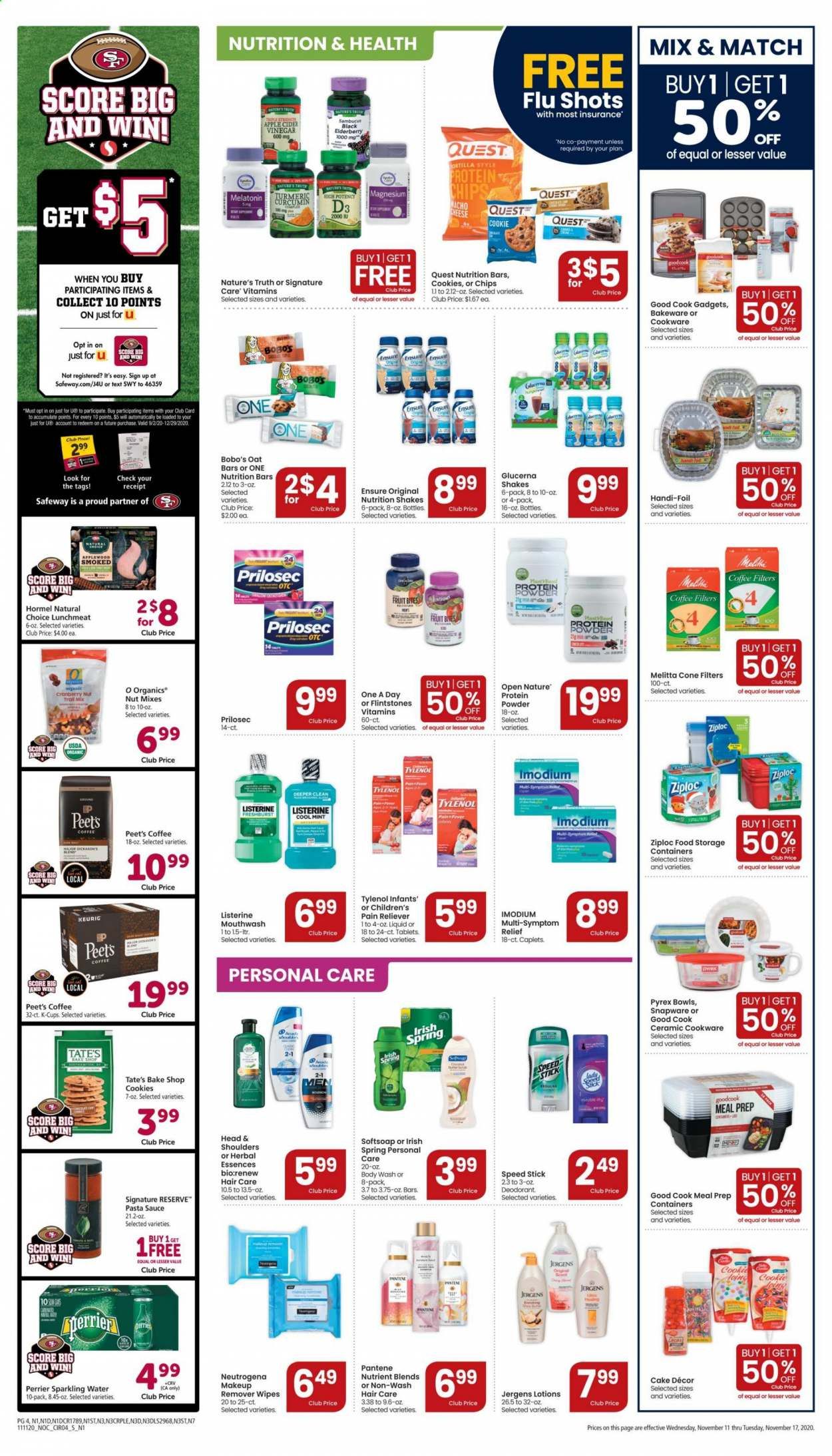 Safeway (AZ, CA, CO, HI, MD, NE, OR, VA, WA) Weekly Ad Flyer November 11 to November 17