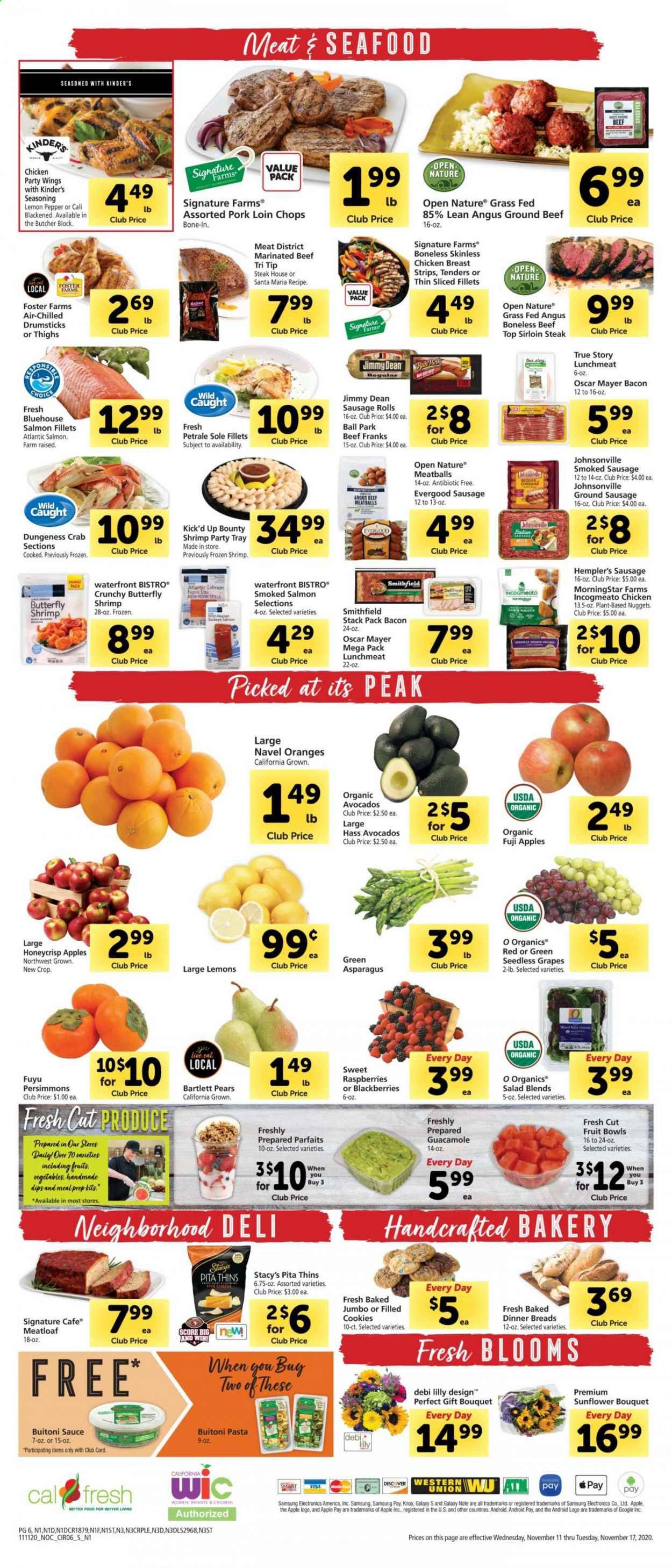 Safeway (AZ, CA, CO, HI, MD, NE, OR, VA, WA) Weekly Ad Flyer November 11 to November 17
