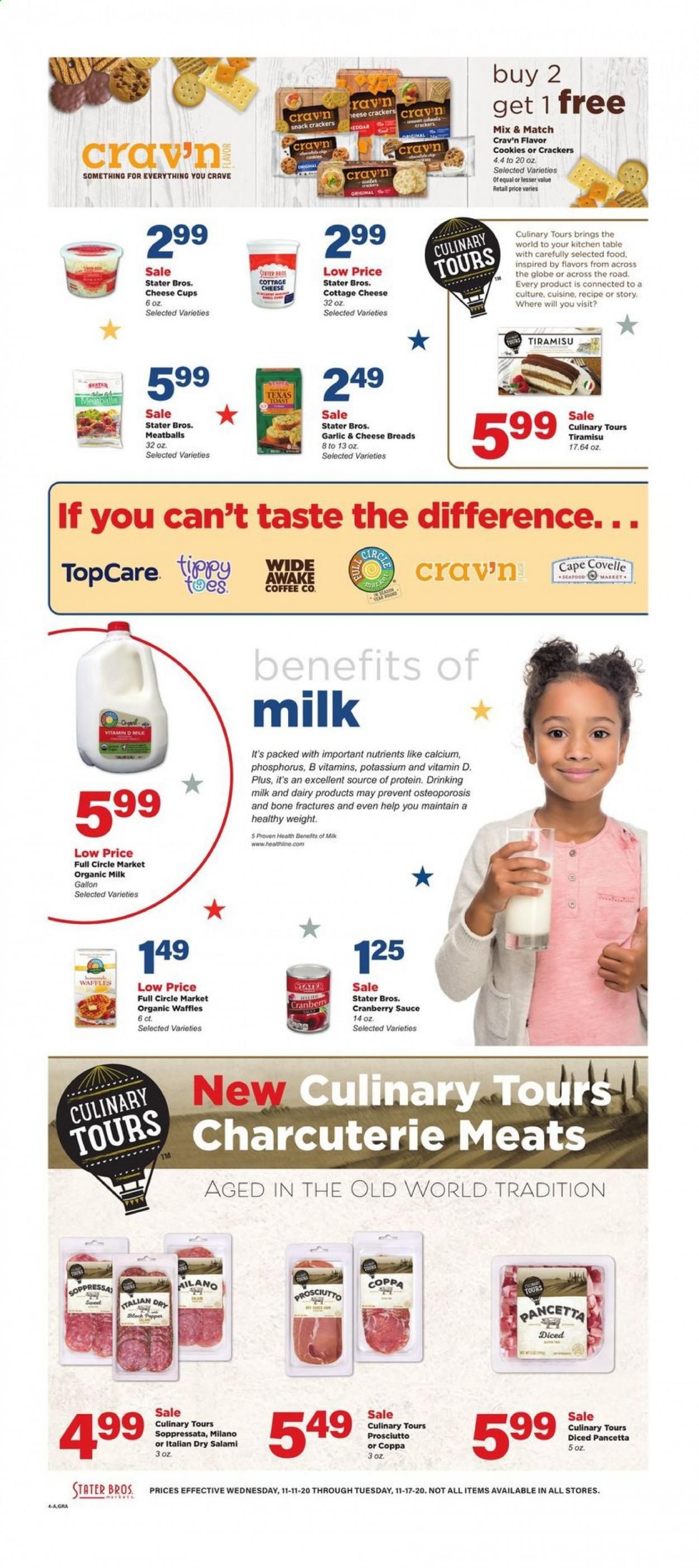 Stater Bros. Weekly Ad Flyer November 11 to November 17