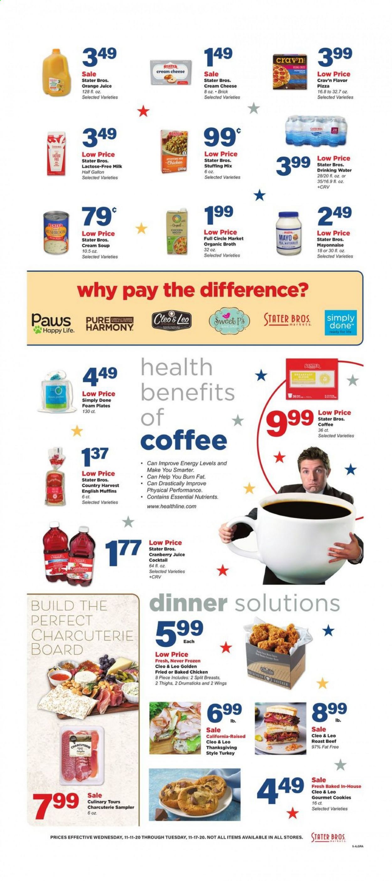 Stater Bros. Weekly Ad Flyer November 11 to November 17