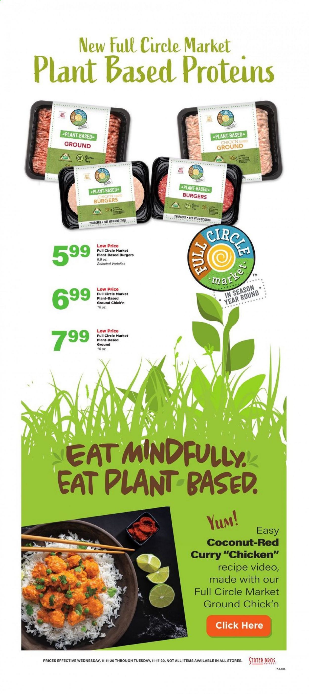 Stater Bros. Weekly Ad Flyer November 11 to November 17