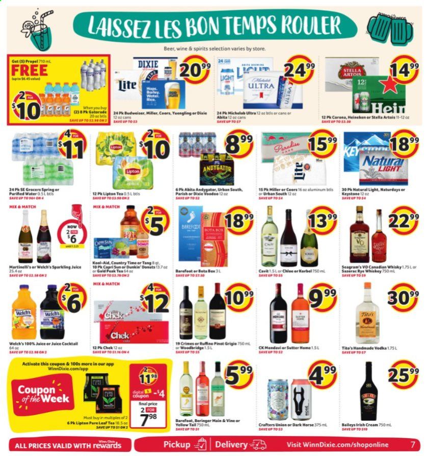 Winn Dixie (AL, FL, GA, LA, MS) Weekly Ad Flyer November 11 to November 17