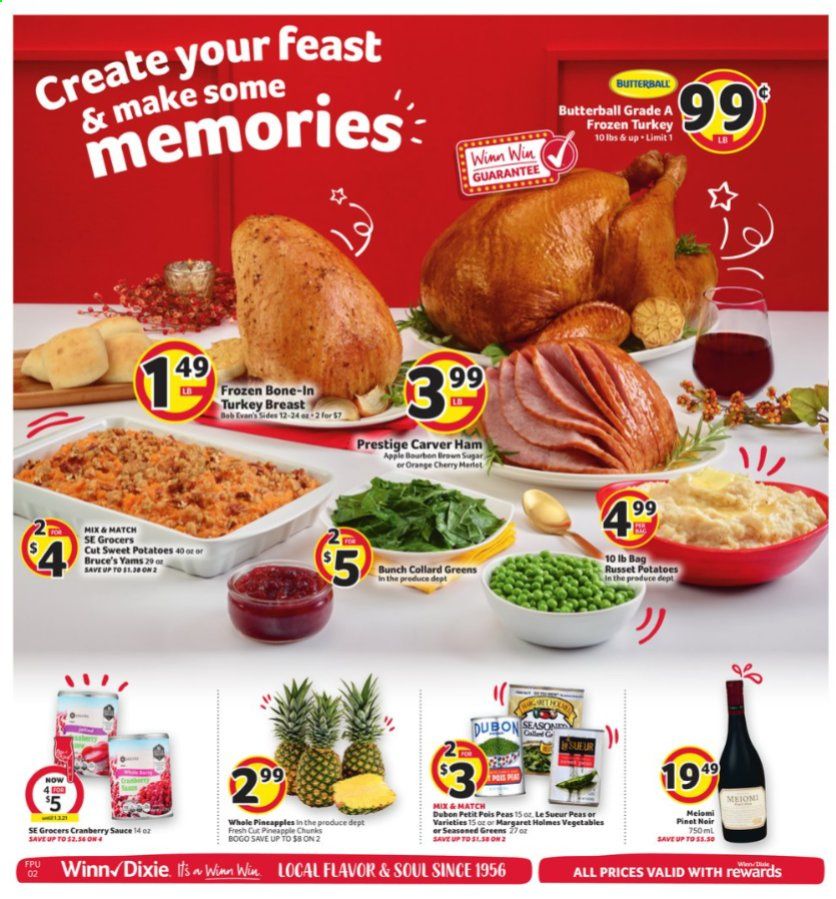 Winn Dixie (AL, FL, GA, LA, MS) Weekly Ad Flyer November 11 to November 17