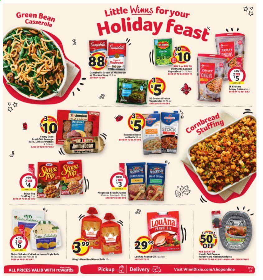 Winn Dixie (AL, FL, GA, LA, MS) Weekly Ad Flyer November 11 to November 17