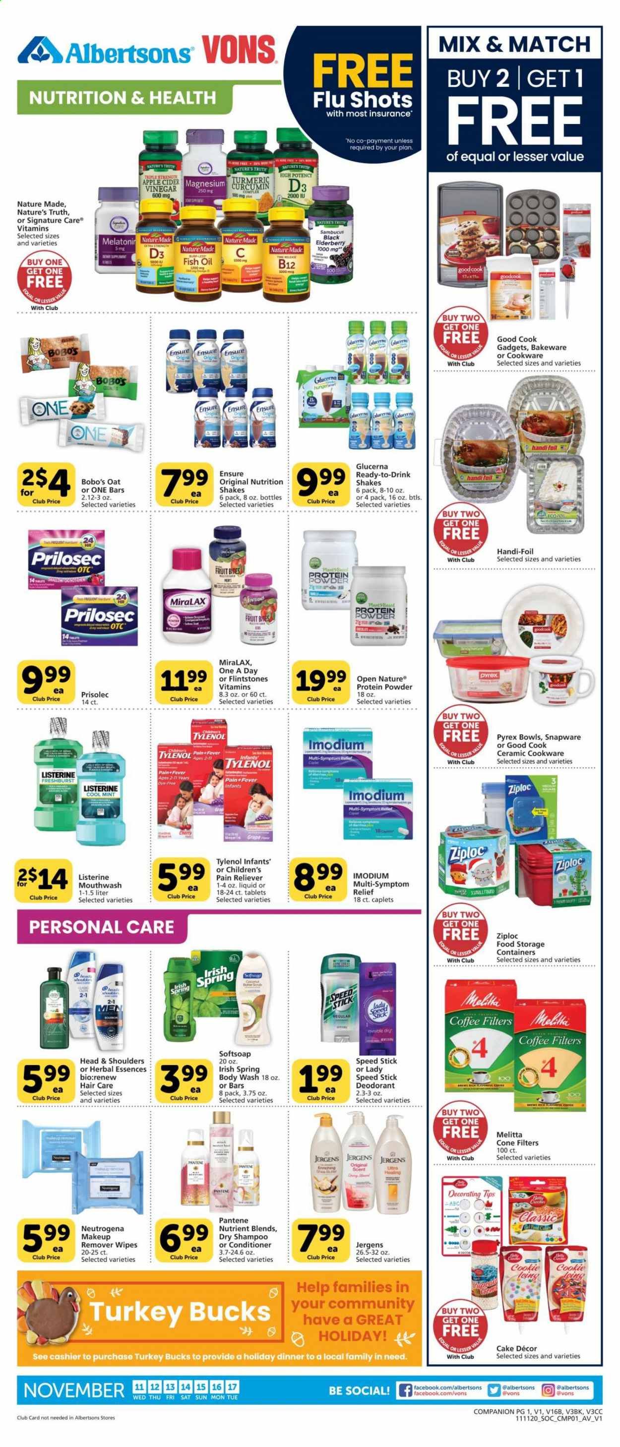 Vons (CA, NV) Weekly Ad Flyer November 11 to November 17