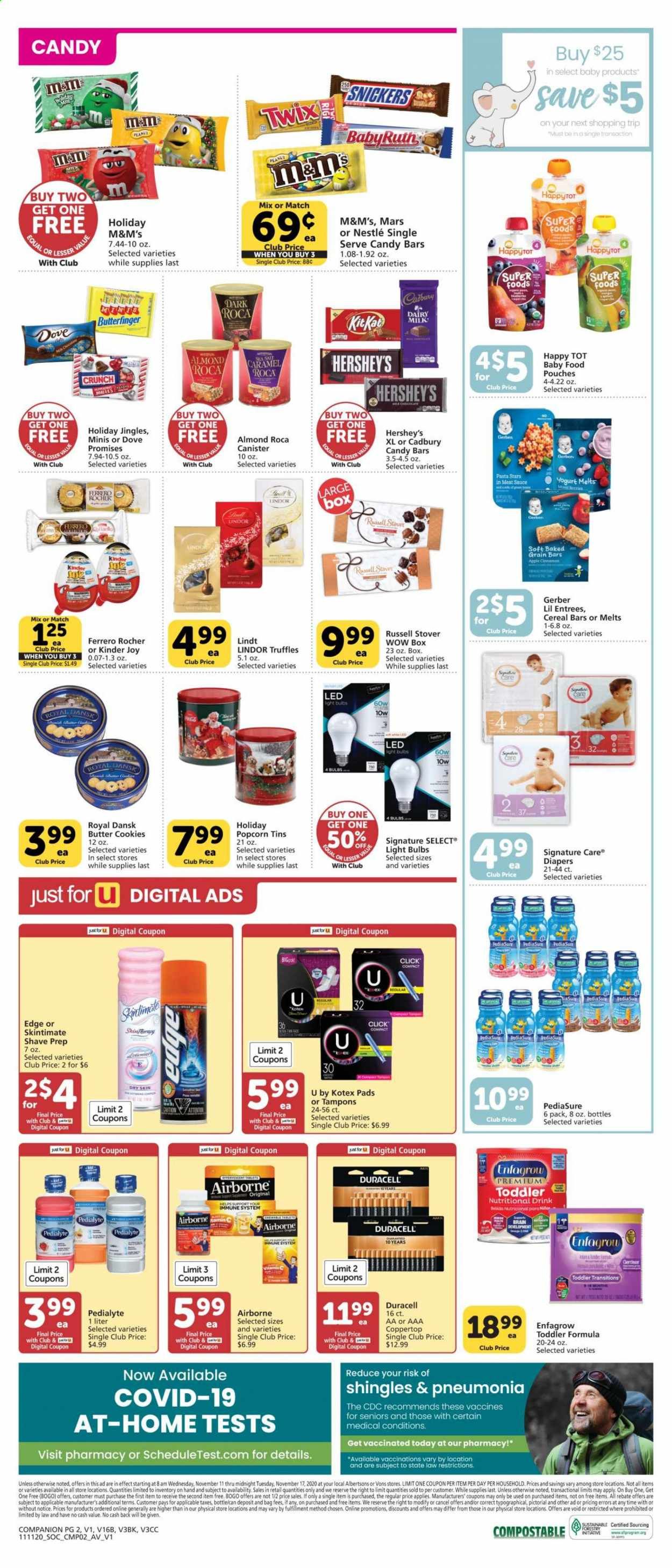 Vons (CA, NV) Weekly Ad Flyer November 11 to November 17