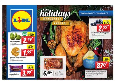 Lidl Weekly Ad Flyer November 11 to November 17