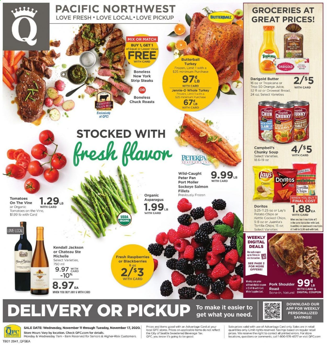 QFC Weekly Ad Flyer November 11 to November 17