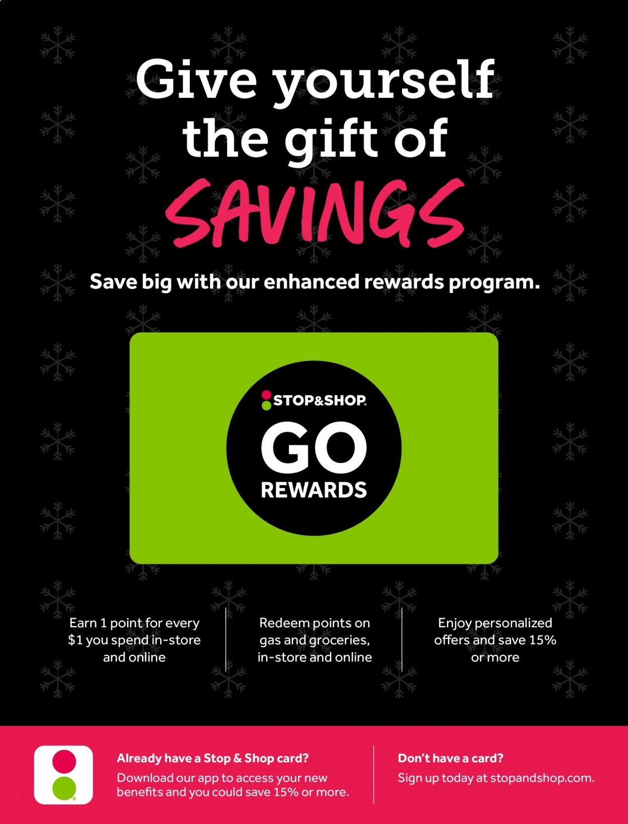 Stop & Shop (CT, MA, NJ, NY, RI) Weekly Ad Flyer December 1 to December 31