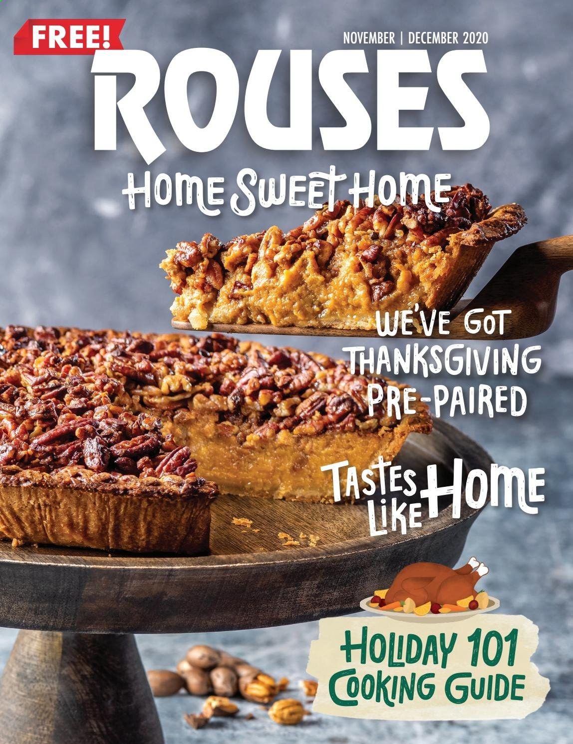 Rouses Markets (AL, LA, MS) Weekly Ad Flyer November 1 to December 31