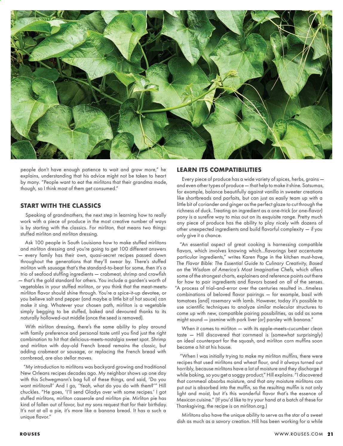 Rouses Markets (AL, LA, MS) Weekly Ad Flyer November 1 to December 31