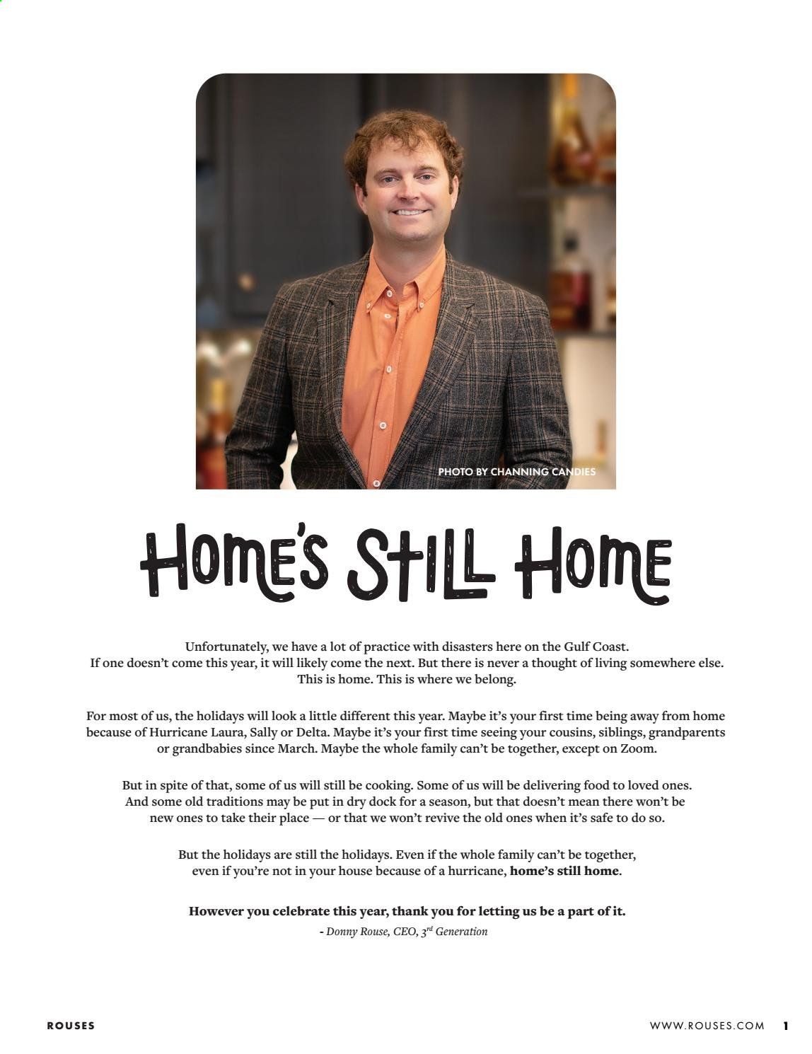 Rouses Markets (AL, LA, MS) Weekly Ad Flyer November 1 to December 31